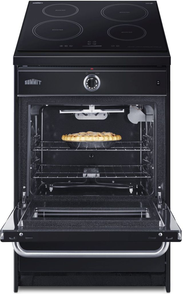 Summit® 24" Black Slide In Induction Range-2