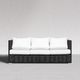 Enclover Chestnut Black/White Sofa-1