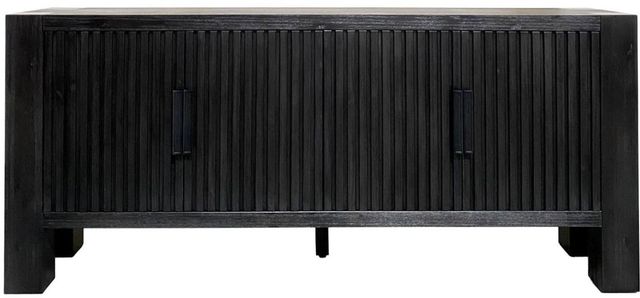 Nest Home Collections Reed Ebony Black Sideboard-2
