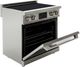 Induction Hardware 30" Stainless Steel Pro Style Induction Range-3