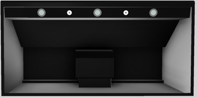Vent-A-Hood® 48" Black Wall Mounted Range Hood-1