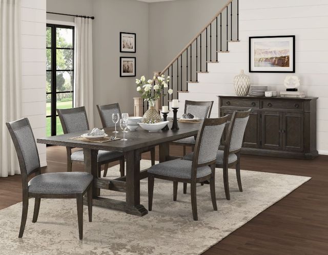 Homelegance® Sarasota Driftwood Brown/Gray Dining Side Chair-1