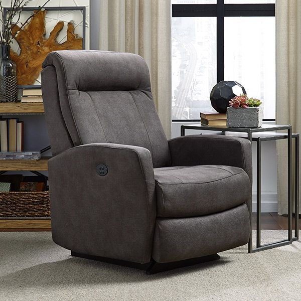 Best® Home Furnishings Customizable Costilla Power Tilt Headrest Space Saver® Recliner-4
