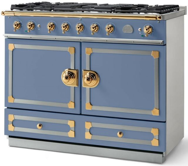 La Cornue CornuFe 110 43" Provence Blue Pro Style Dual Fuel Range-0