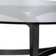 Liberty Furniture Capri 3-Piece Clear/Espresso Table Set-5
