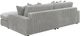 Coaster® Blaine Fog Reversible Sectional-3