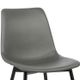 Armen Living Monte Gray Dining Chair-3