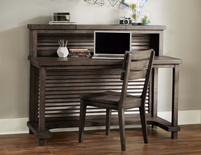 Legacy Kids Teen Bunkhouse Aged Barnwood Activity Table/Desk-1
