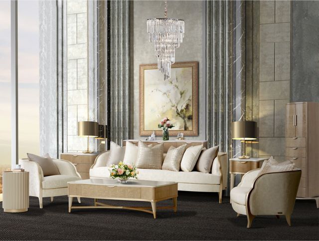 Michael Amini® Spiral Clear 12-Light Chandelier-1