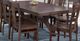 Urban Collections by Yutzy Woodworking Estate Brown 48”x72” Double Pedestal Dining Table with 1 Leaf-0