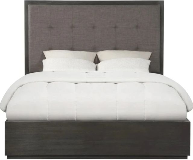Modus Furniture Oxford Dolphin Queen Upholstered Platform Bed-2
