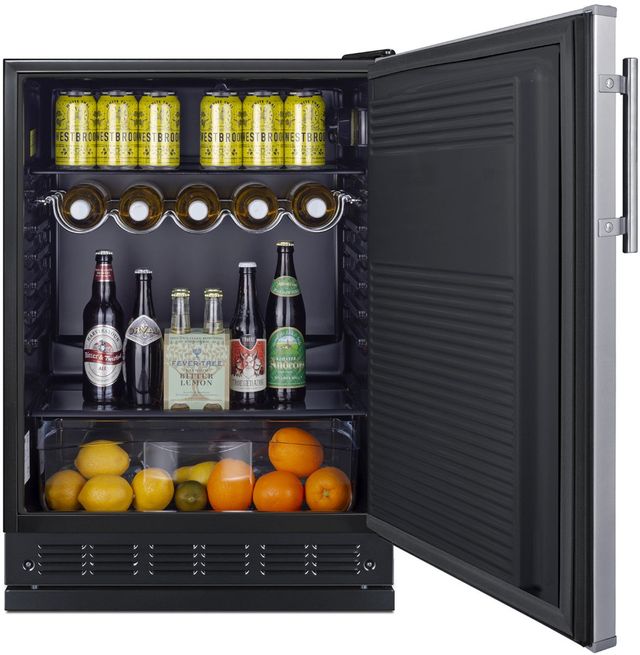 Summit® 24" Stainless Steel Cold Brew Coffee Kegerator-2