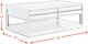 Elements International Gordon Grey Rectangular Coffee Table-4