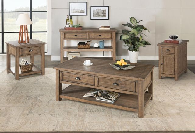 Martin Svensson Monterey Reclaimed Natural Chairside Table-1