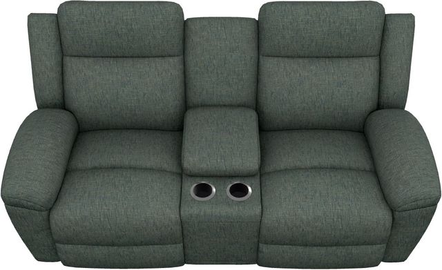 La-Z-Boy® Ava Ocean Manual Reclining Loveseat with Console-4