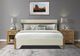 Riverside Furniture Bozeman Toasted Almond/White Queen Upholstered Bed-1