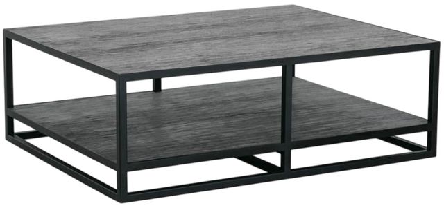 Rowe® Bartola Ink 36" Cocktail Table with Ore Base-0