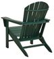 Signature Design by Ashley® Sundown Treasure Green Plastic Outdoor Adirondack Chair-3