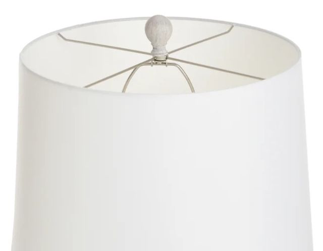 StyleCraft Grayson/Rubbed White Table Lamp-4