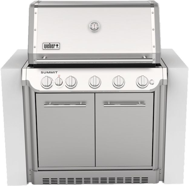 Weber® Summit® SB38 S 5-Burner Stainless Steel Built-In Natural Gas Grill-0