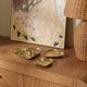 TOV Furniture Coeur 3-Piece Brass Hammered Iron Heart-Shaped Catchall Set-1