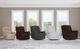 Flexsteel® Customizable Plush Fabric Gliding Manual Recliner-2