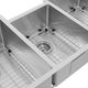 ZLINE Breckenridge Stainless Steel 45" Undermount Triple Bowl Kitchen Sink with Bottom Grid-5