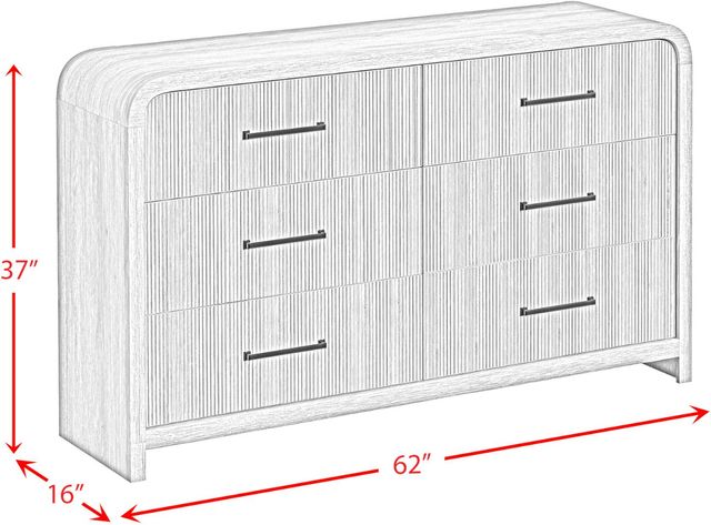 Elements International Ridgemont Black Dresser-2