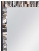 Bassett Mirror Kervo Black/Cream/Gray Wall Mirror-2