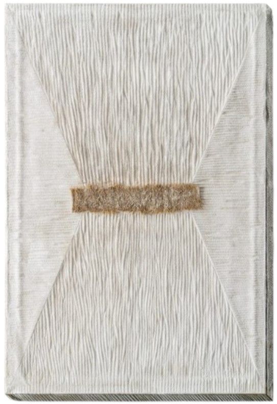 Classy Living Organic Woven Minimalist Texture Canvas Wall Art-0