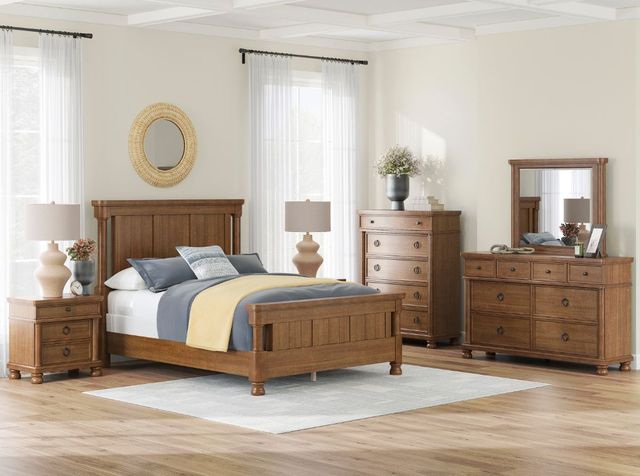 Signature Design by Ashley® Rowlenstowe 3-Piece Brown Queen Bedroom Set-1