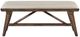 Homelegance® Monroe Cream/Walnut Bench-2