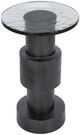 Classic Home Callen Antique Nickel Round Accent Table-2