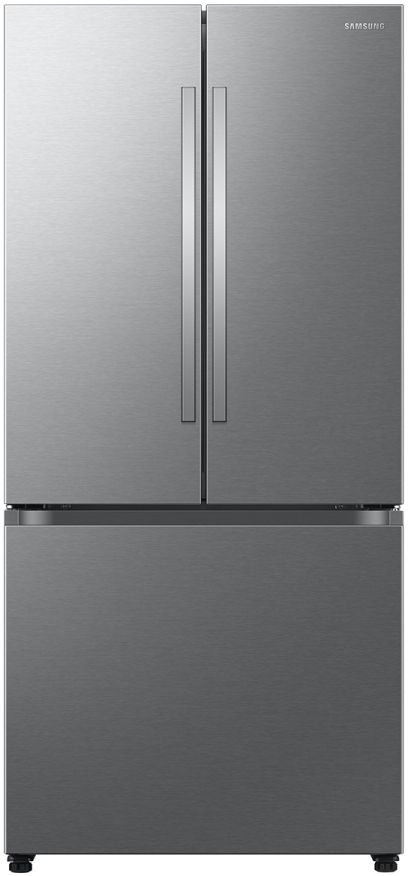 Samsung Bespoke AI 33" 24.5 Cu. Ft. Fingerprint Resistant Stainless Steel French Door Refrigerator with Auto Ice Maker & All-Around Cooling-0