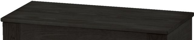 Crate Designs™ Furniture Espresso Wood Top Storage Bench-1