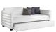 Coaster® Patricia White Upholstered Twin Day Bed-1