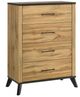 Coaster® Kaywood 5-Piece Natural Pine Eastern King Bedroom Set-3