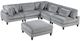 Homelegance® Robstown 6-Piece Gray Modular Sectional with Ottoman-0