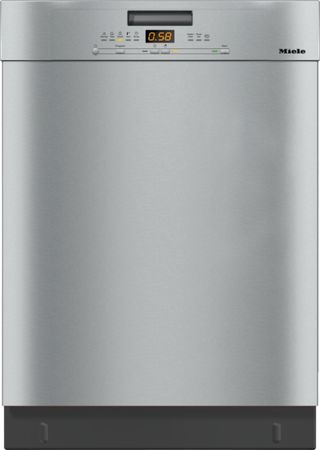 Miele 24" Clean Touch Steel Front Control Built-In Dishwasher 