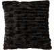 Olliix by Madison Park Ruched Fur Black 20"x20" Square Pillow-0