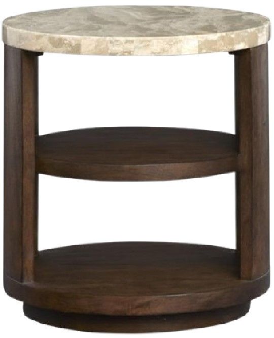 Magnussen Home® McPherson Burnt Umber End Table-2