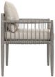 Uttermost® Borneo Dark Gray/Dove Wooden Outdoor Dining Chair-4