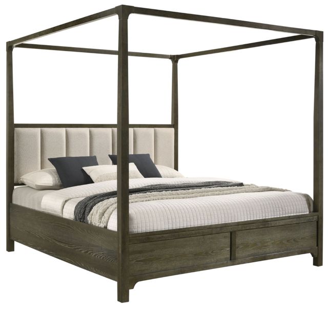 Coaster® Gran Park 5-Piece Dark Cocoa Queen Bedroom Set-1