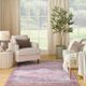 Nourison Home™ Nourison Washables NWB15 Pink 5'x7' Area Rug-5