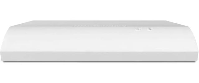 Whirlpool® 30" White Wall Mounted Range Hood with FIT System-0