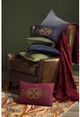 Surya Cotton Velvet Dark Green 13"x19" Pillow Shell with Down Insert-5