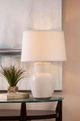 Bassett Mirror Keaton Eggshell Crackle Table Lamp-3
