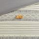 Olliix by INK+IVY Cody 3 Pieces Gray and Yellow Full/Queen Cotton Comforter Set-4