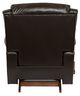 La-Z-Boy® Rosewood Chocolate Leather Manual Rocking Recliner-3