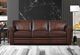 Hydeline® Brookfield Caramel Brown Sofa-2
